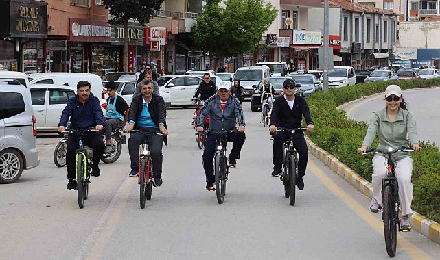 Yahyalı'da bisiklet turu düzenlendi