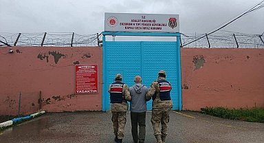 Yakalaması olan şahıs cezaevine teslim edildi
