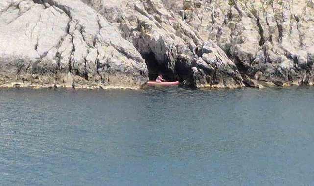 Yasaklı bölgeye giren Rus, ekipleri alarma geçirdi