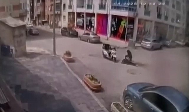 Yaşlı adamın hayatını kaybettiği kazanın görüntüleri ortaya çıktı