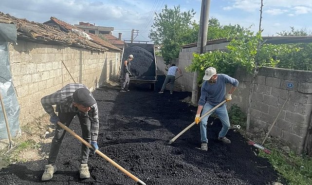 Yenipazar'da çevre düzenlemesi sürüyor