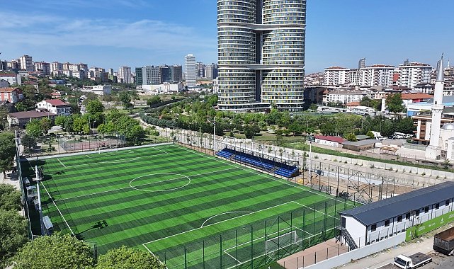 Yenisahra Stadı yenilendi, Ataşehir'de spor altyapısı güçlendi