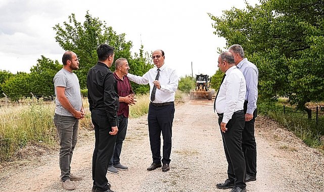 Yeşilyurt Belediyesi kırsal yollar için seferberlik başlattı