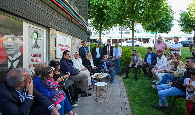 Yılmaz'a Batıkent'te yoğun ilgi