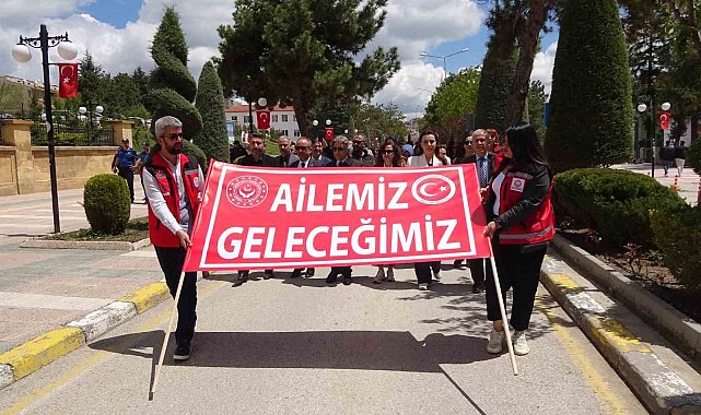 Yozgat'ta 'Aile Yılı' yürüyüşü düzenlendi