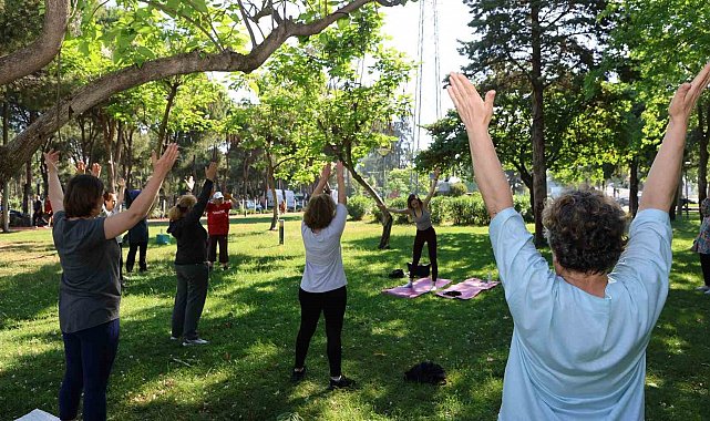 Yunusemre'de açık havada spor etkinliği başladı