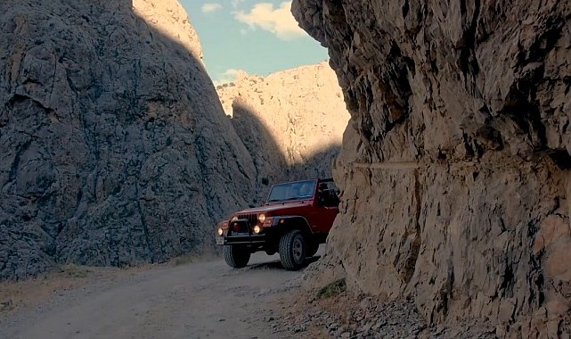 Yürekleri ağza getiren 'Taş Yolu' adrenalin tutkunlarını ağırlıyor