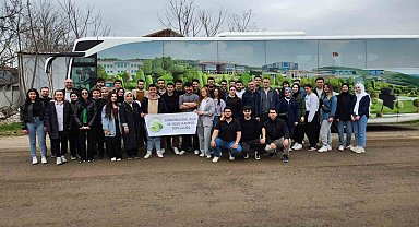 Yüzlerce fidan toprakla buluştu