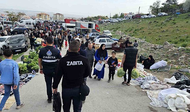 Zabıtadan Bitpazarı'na sıkı denetim