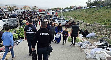 Zabıtadan Bitpazarı'na sıkı denetim