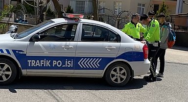 Zile'de kasksız ve belgesiz motosiklet kullananlara ceza yağdı