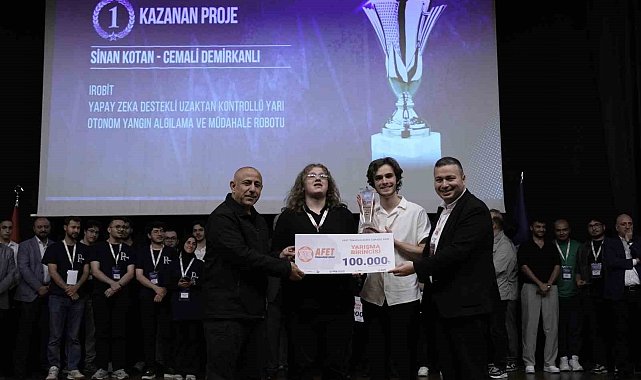 100 bin TL'lik ödülün sahibi oldular