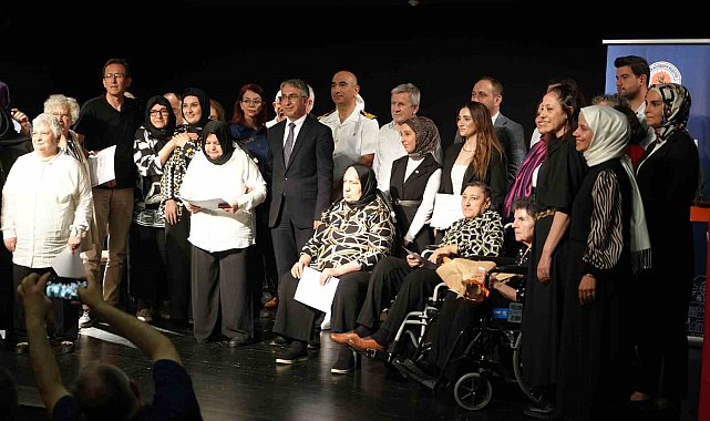 13 huzurevi sakininin hayalindeki mesleği yaptığı proje sona erdi