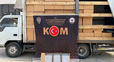 2 milyon 820 bin adet mükerrer bandrollü boş makaron ele geçirildi