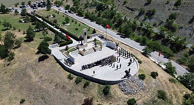 3'üncü Ordu İç Güvenlik Şehitleri Anıtı'nın açılışı gerçekleştirildi