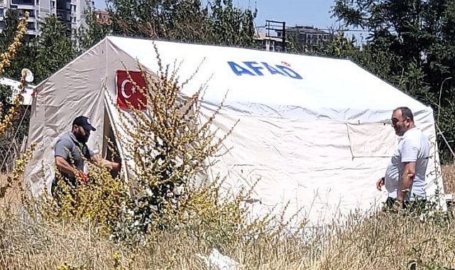 39 yaşındaki kadın çadırda ölü bulundu
