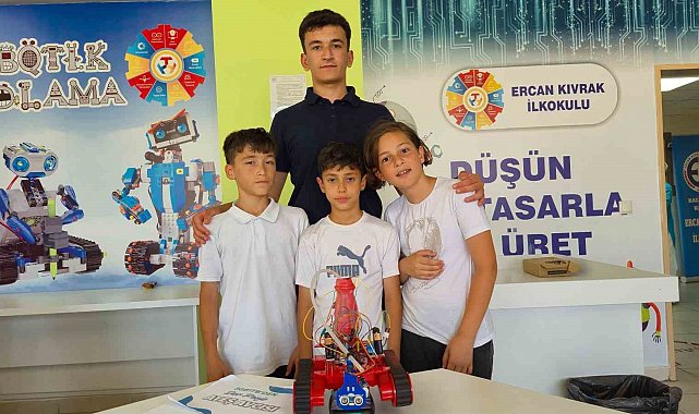 'Kardeşim İcat Çıkar-ma' projesi ile minikler üretime katıldı