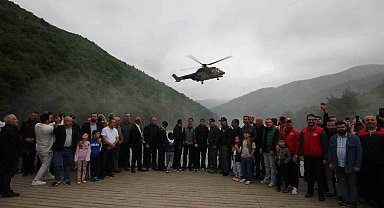 'Melek Filo'dan Boraboy Gölü'nde nefes kesen tatbikat