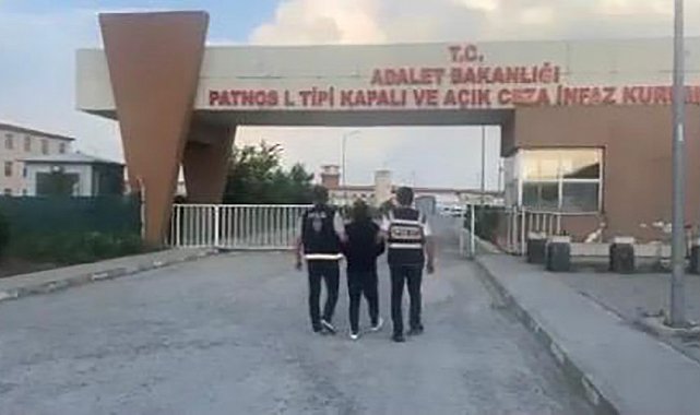 40 yıl 9 ay kesinleşmiş hapis cezası bulunan şahıs Patnos L Tipi Cezaevi'ne konuldu