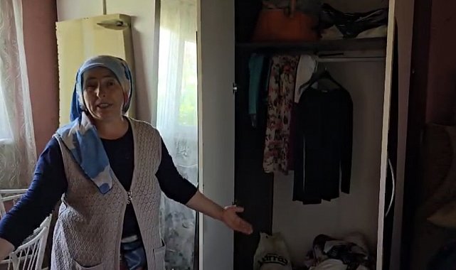 5 gün boyunca dolapta saklanmış