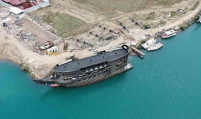 70 kişilik ekip 8 ayda yaptı, 800 ton çelik kullanılıp 300 milyon TL'ye mal oldu