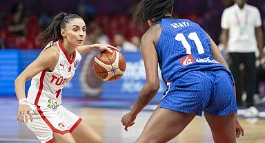 A Milli Kadın Basketbol Takımı, Avrupa Şampiyonası'na mağlubiyetle başladı