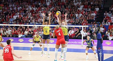 A Milli Kadın Voleybol Takımı, Milletler Ligi'nde ilk yenilgisini aldı