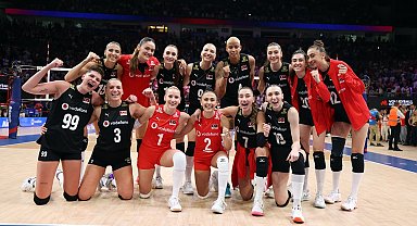 A Milli Kadın Voleybol Takımı, Milletler Ligi'nde kayıpsız devam ediyor