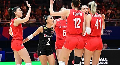 A Milli Kadın Voleybol Takımı, Milletler Ligi'ne galibiyetle başladı