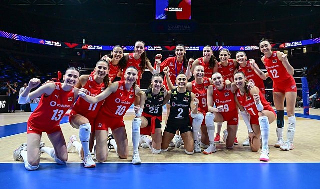A Milli Kadın Voleybol Takımı, VNL'nin ikinci haftasında İstanbul'da sahne alacak