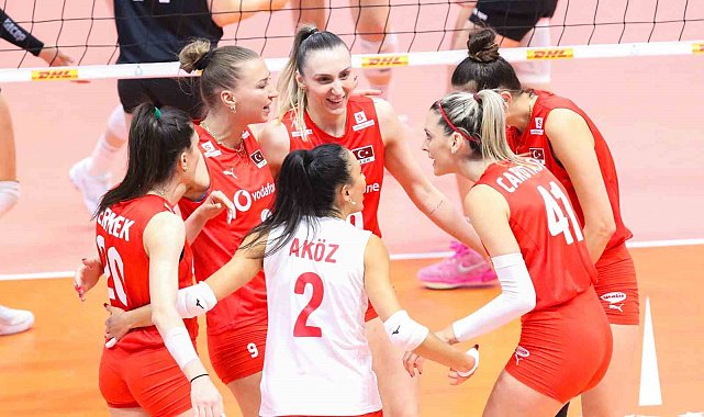 A Milli Kadın Voleybol Takımı, VNL'nin ilk etabı için Çin'e gitti