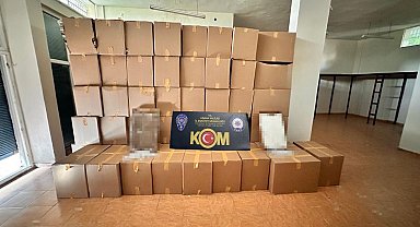 Adana'da 44 milyon TL değerinde doldurulmuş sigara ele geçirildi