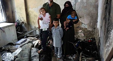 Adana'da 5 kişilik aile uykudayken evleri ateşe verildi: 2 milyon TL haraç istemişler