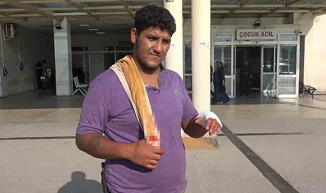 Adana'da acemi kasaplar hastanelere başvurdu