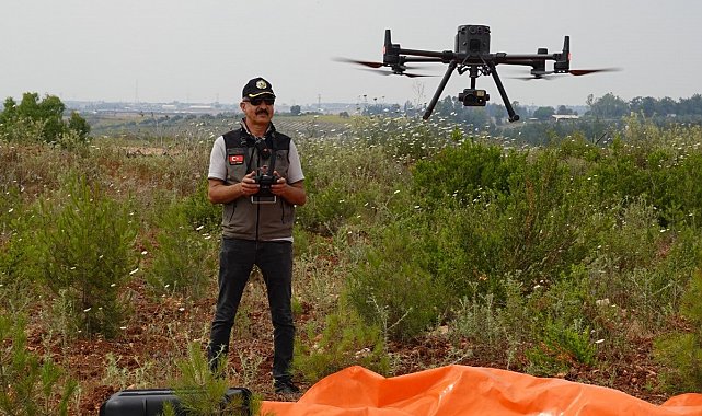 Adana'da ormanlar uçan gözle denetime alındı