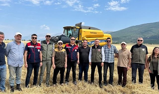 Afyonkarahisar'da hububat hasadı başladı