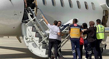 Ağrı'da kritik durumdaki çocuk hasta için hava ambulansı seferber edildi