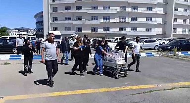 Ağrı'da solunum sıkıntısı yaşayan bebek helikopter ambulansla Tatvan'a sevk edildi