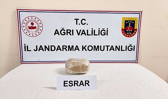 Ağrı'da uyuşturucuyla yakalanan 2 şahıs gözaltına alındı
