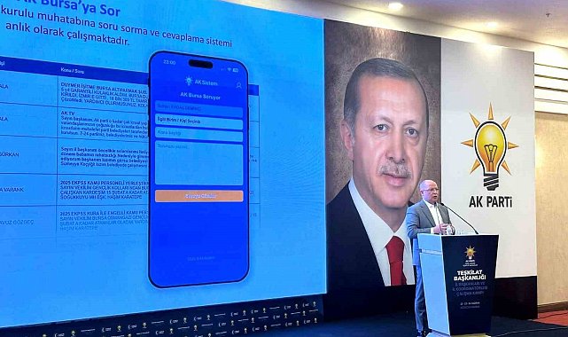 AK Parti Bursa'dan dijitalleşme hamlesi