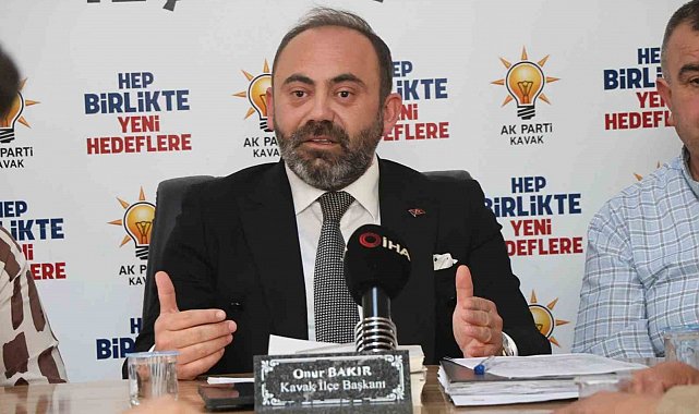 AK Parti İlçe Başkanı Bakır: "Kavak Belediyesi'nde usulsüzlük tespit edildi"