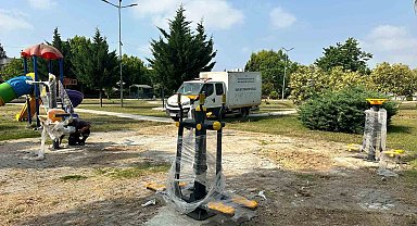Akdeniz'in park ve bahçeleri yenileniyor
