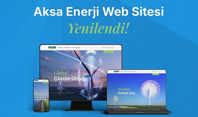 Aksa Enerji web sitesi yenilendi