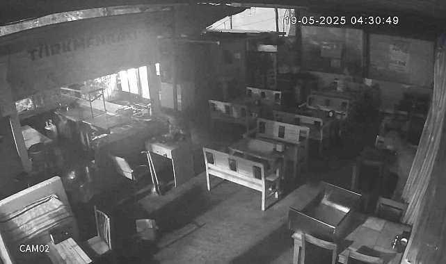 Akşam tost yediği iş yerini gece soydu