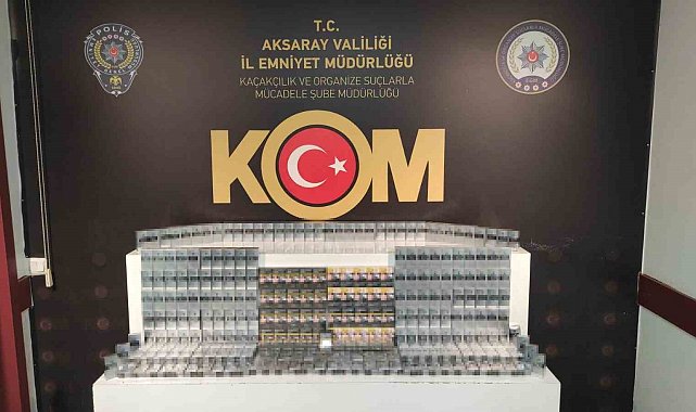 Aksaray KOM'dan 5 ayrı operasyon: 8 gözaltı