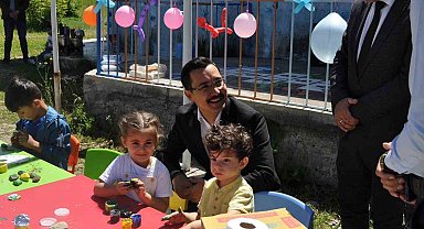 Akyaka'da okul öncesi çocuk şenlikleri