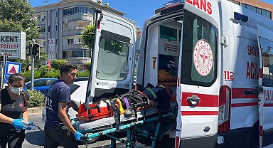 Alanya'da motosiklet ile otomobil çarpıştı: 1 yaralı