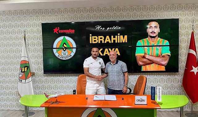 Alanyaspor, İbrahim Kaya ile 4 yıllık sözleşme imzaladı