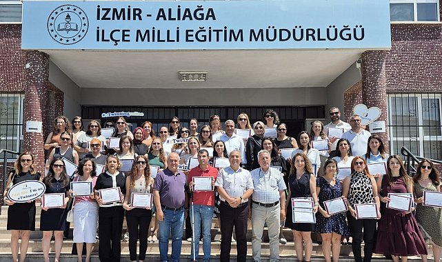 Aliağa'da eTwinning Kalite Etiketi töreni