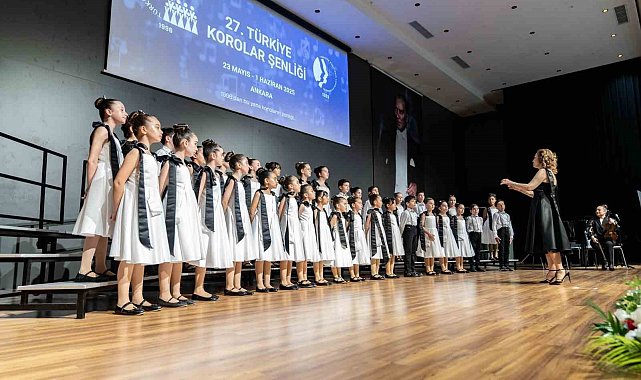 Amisos Çocuk Korosu'na Türkiye Korolar Şenliği'nde iki ödül